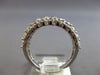 1.77CT DIAMOND 14K WHITE GOLD ROUND CLASSIC ROUND 3 ROW WEDDING ANNIVERSARY RING