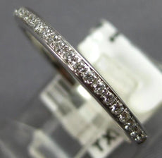 .16CT DIAMOND 18KT WHITE GOLD 3D ROUND 2MM COMFORT FIT WEDDING ANNIVERSARY RING