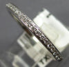 .16CT DIAMOND 18KT WHITE GOLD 3D ROUND 2MM COMFORT FIT WEDDING ANNIVERSARY RING