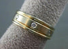 ESTATE .20CT DIAMOND ETOILE 14KT WHITE & YELLOW GOLD ANNIVERSARY RING #12155
