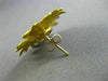 ANTIQUE 24K YELLOW GOLD 3D CLASSIC HANDCRAFTED FILIGREE FLOWER SUNBURST EARRINGS