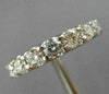 ESTATE 2.45CT ROUND DIAMOND 14KT WHITE GOLD 3D ETERNITY WEDDING ANNIVERSARY RING