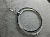 LARGE 1.25CT DIAMOND & SAPPHIRE 18KT WHITE GOLD 3D CIRCULAR INTERTWINING PENDANT