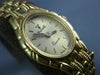 ESTATE LARGE VICENCE 18KT YELLOW GOLD 3D CLASSIC OVAL QUARTZ SWISS WATCH #18900