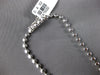 4.32CT DIAMOND 14KT WHITE GOLD BY THE YARD SEMI ETERNITY 2 ROW LARIAT NECKLACE