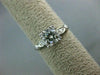 ANTIQUE GIA CERTIFIED .94CT DIAMOND PLATINUM 3D FISHTAIL ENGAGEMENT RING #23268