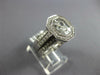 1.75CT DIAMOND 14KT WHITE GOLD ROUND & BAGUETTE ENGAGEMENT/ANNIVERSARY RING SET
