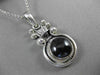 ANTIQUE 925 SILVER AAA ROUND CABOCHON GARNET FILIGREE HANDCRAFTED PENDENT #22519