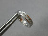 ESTATE .25CT DIAMOND 14KT WHITE GOLD CLASSIC ROUND HUGGIE HOOP HANGING EARRINGS