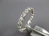 ESTATE 2.20CT DIAMOND 18KT WHITE GOLD CLASSIC ROUND ETERNITY ANNIVERSARY RING