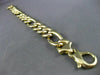 ESTATE 14K WHITE & YELLOW GOLD 3D SOLID BLACK ONYX STRIATED CROSS PENDANT #24846