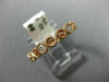 ESTATE .30CT DIAMOND 14K ROSE GOLD 3D 6 STONE FILIGREE INFINITY ANNIVERSARY RING