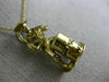 ANTIQUE 14KT YELLOW GOLD HANDCRAFTED NEW ORLEANS JAMAICAN DRUMMER CHARM #26415