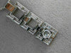 ESTATE LARGE .71CT DIAMOND 18KT WHITE GOLD BEZEL SQUARE HALO PENDANT CHAIN 14223
