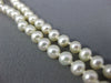 ESTATE AAA SOUTH SEA PEARL 14K WHITE GOLD 3D CLASSIC 5mm TWO ROW NECKLACE #21026