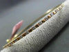 ESTATE .55CT DIAMOND 18KT ROSE GOLD 3D ETOILE CLASSIC 2mm BANGLE BRACELET