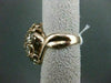 ANTIQUE LARGE 10.26CT OLD MINE FANCY YELLOW DIAMOND 14KT ROSE GOLD WIDE RING