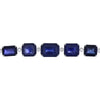 EXTRA LARGE 63.20CT DIAMOND & AAA SAPPHIRE 18KT WHITE GOLD EMERALD CUT BRACELET