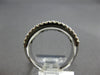 LARGE 1.97CT DIAMOND 14KT WHITE GOLD CLASSIC MULTI ROW WEDDING ANNIVERSARY RING