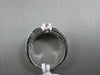 ANTIQUE .90CT DIAMOND 14K WHITE GOLD ROUND & BAGUETTE ENGAGEMENT FRIENDSHIP RING