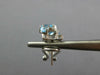 LARGE 5.5CT DIAMOND & AAA BLUE TOPAZ 14K WHITE GOLD MULTI SHAPE HANGING EARRINGS