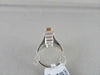 ESTATE WIDE 1.75CTW AAA CITRINE & DIAMOND 14KT WHITE GOLD RING