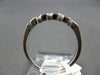 .50CT DIAMOND 14K WIHITE GOLD 3D ROUND CHANNEL 5 STONE WEDDDING ANNIVERSARY RING