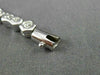 ESTATE 1.79CT DIAMOND 14KT WHITE GOLD PAST PRESENT FUTURE ETOILE BRACELET #18270
