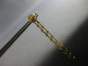 LARGE 1.72CT DIAMOND 14KT YELLOW GOLD 3D 2 ROW BY THE YARD CHANDELIER EARRINGS