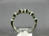ESTATE .40CT DIAMOND 14KT WHITE GOLD 5 STONE CIRCULAR ANNIVERSARY RING #18143
