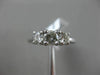 ESTATE 1.02CT DIAMOND 14K WHITE GOLD 3 STONE PAST PRESENT FUTURE ENGAGEMENT RING