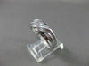 ESTATE WIDE 0.17CT DIAMOND 14KT WHITE GOLD BAGUETTE DIAGONAL MENS RING #21678