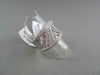ESTATE WIDE 18KT 1.30CTW DIAMOND PAVE COCKTAIL ANNIVERSARY RING SIMPLY BEAUTIFUL