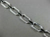 ESTATE LARGE 1.45CT DIAMOND & AAA ONYX 18KT WHITE GOLD 3D OCTAGON LINK BRACELET