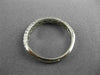 ESTATE .40CT ROUND DIAMOND 18KT WHITE GOLD PAVE ETERNITY ANNIVERSARY RING #13366