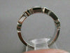 ESTATE PRINCESS ROUND DIAMOND BEZEL ANNIVERSARY WEDDING 14KT W GOLD RING #16953