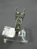 ESTATE 1.28CT DIAMOND 14KT WHITE GOLD 7 STONE SEMI MOUNT ENGAGEMENT RING #16313