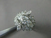 ANTIQUE LARGE 1.6CT OLD MINE DIAMOND 14K WHITE GOLD ENGAGEMENT INSERT RING 22658