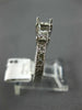 ESTATE .51CT DIAMOND 14KT WHITE GOLD 3D LUCIDA SEMI MOUNT ENGAGEMENT RING #23798