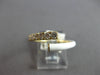.43CT DIAMOND & WHITE ENAMEL 14K YELLOW GOLD GRADUATING JOURNEY CRISS CROSS RING