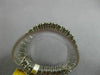 ESTATE WIDE 2.75CT DIAMOND 18K WHITE GOLD 3D THREE ROW ETERNITY ANNIVERSARY RING