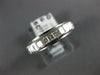 .35CT DIAMOND 14KT WHITE GOLD 3D PRINCESS 5 STONE FILIGREE ANNIVERSARY RING 1337