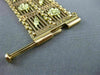 ANTIQUE WIDE 18KT YELLOW & ROSE GOLD HANDCRAFTED FLORAL FILIGREE BRACELET #22301