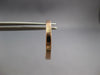 ESTATE .82CT DIAMOND 14KT ROSE GOLD 3D CLASSIC 2mm OVAL HUGGIE HANGING EARRINGS