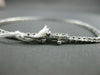 ESTATE NARROW 1.70CT DIAMOND 14KT WHITE GOLD HANDCRAFTED TENNIS BRACELET