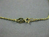 ESTATE .25CT DIAMOND SOLITAIRE 14KT YELLOW GOLD SQUARE PENDANT W/ CHAIN #21964