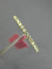 ESTATE .43CT DIAMOND 18KT YELLOW GOLD CLASSIC ETERNITY WEDDING ANNIVERSARY RING
