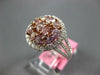 LARGE 2.21CT WHITE & PINK DIAMOND 18KT WHITE & ROSE GOLD 3D MULTI SHAPE FUN RING