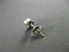 ESTATE .30CT ROUND DIAMOND 14KT WHITE GOLD 3D X LOVE TENSION STUD EARRINGS 22120