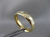 ESTATE .40CTW DIAMOND 14K Y GOLD MENS WEDDING BAND ETERNITY RING 5MM 9.00 #16647